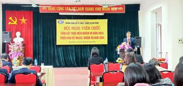 Hội nghị viên chức tổng kết thực hiện nhiệm vụ năm 2023;  triển khai nhiệm vụ năm 2024